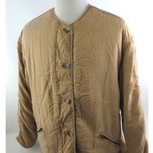 Free People Reversible Shearling Tan Jacket